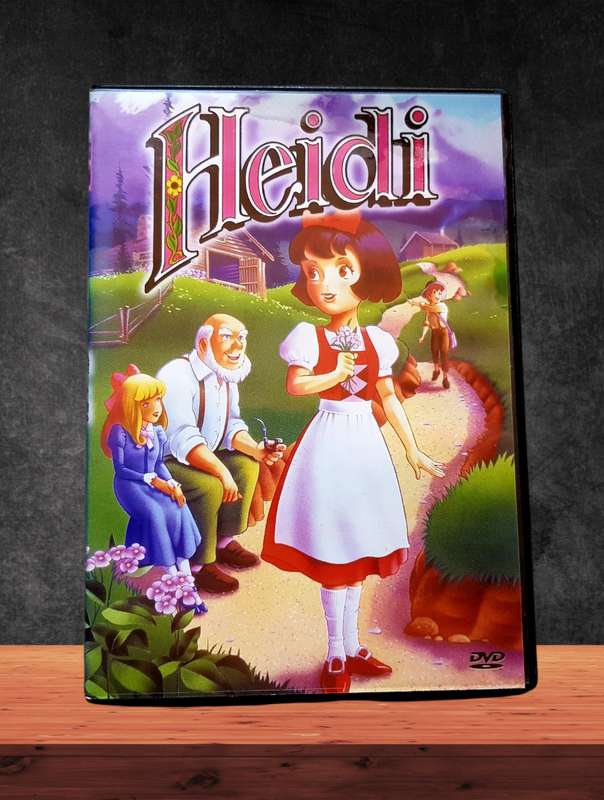 3 x Kids DVDs The New Adventures of Heidi Heidi (Animated) - Pinocchio (Animated)