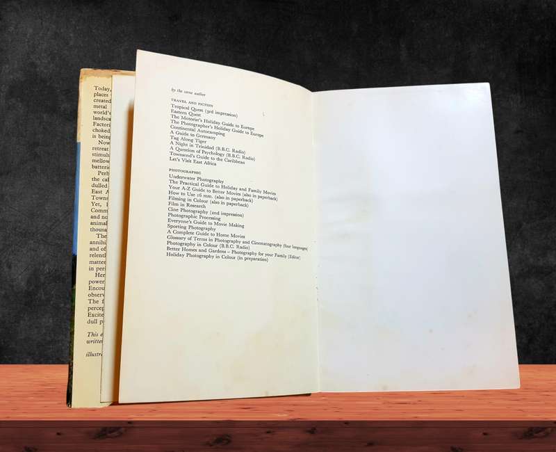 Hardcover Book Wild Africa's Silent Call A Quest Through East Africa 1969