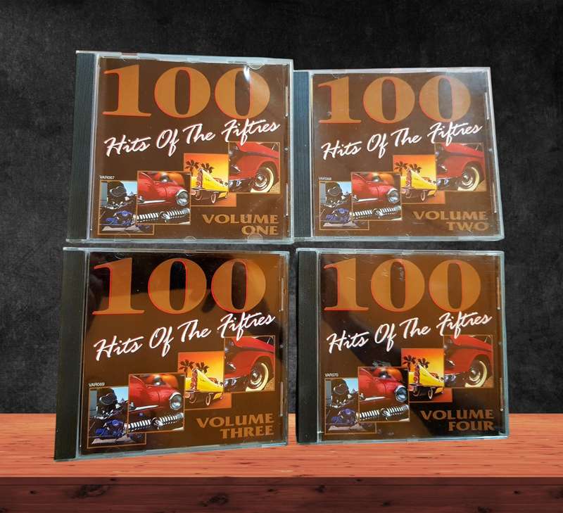 4 CD Box Set 100 Hits of The Fifties