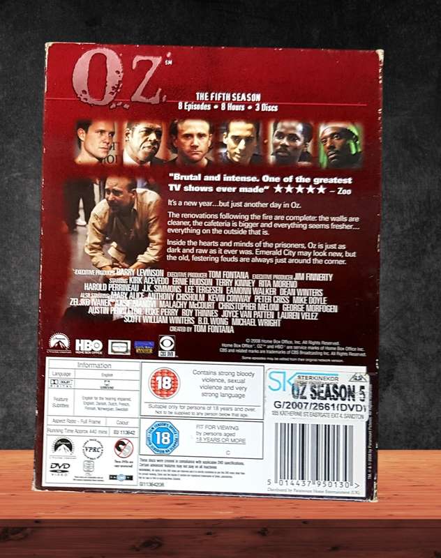 6 DVD Box Sets 21 Discs Oz Complete Season 1-6