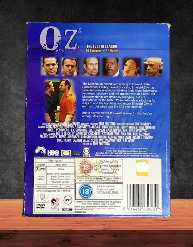 6 DVD Box Sets 21 Discs Oz Complete Season 1-6