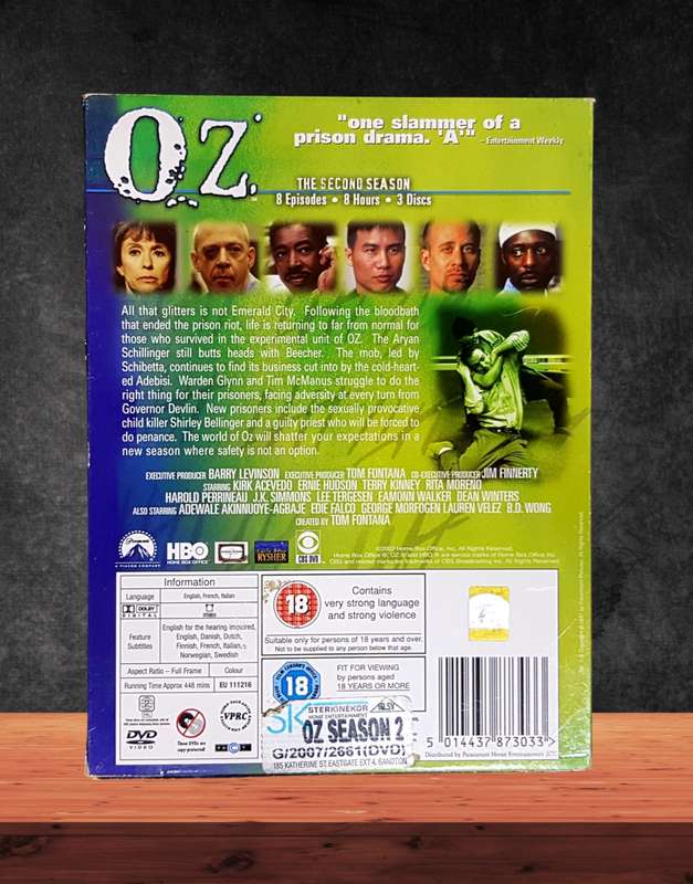 6 DVD Box Sets 21 Discs Oz Complete Season 1-6