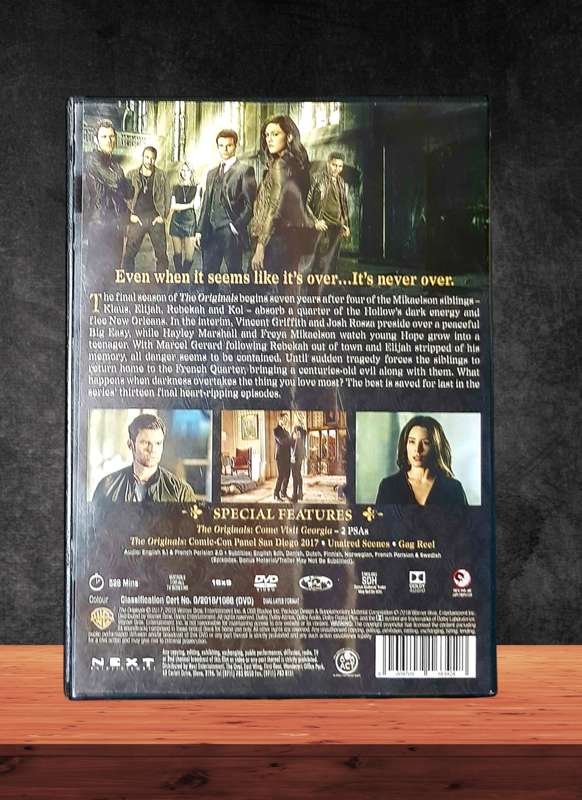 DVD Boxset x 5 The Originals Complete Season 1 to 5 21 Discs Region 2