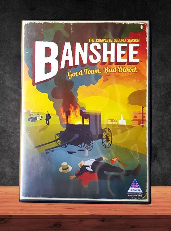 Banshee Complete Seasons 1-4 DVD In 4 Box Sets 15-Disc Collection Region 2