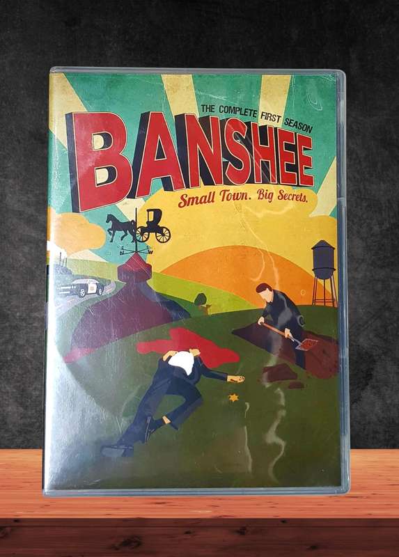 Banshee Complete Seasons 1-4 DVD In 4 Box Sets 15-Disc Collection Region 2