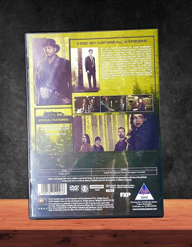 DVD Boxset x 2 - Wayward Pines - Complete - 6 Discs - Season 1 - 2