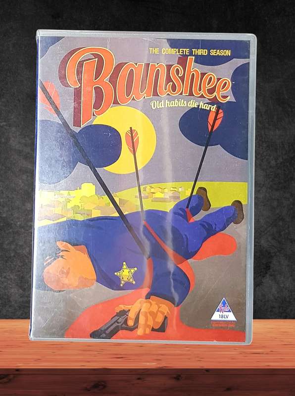Banshee Complete Seasons 1-4 DVD In 4 Box Sets 15-Disc Collection Region 2