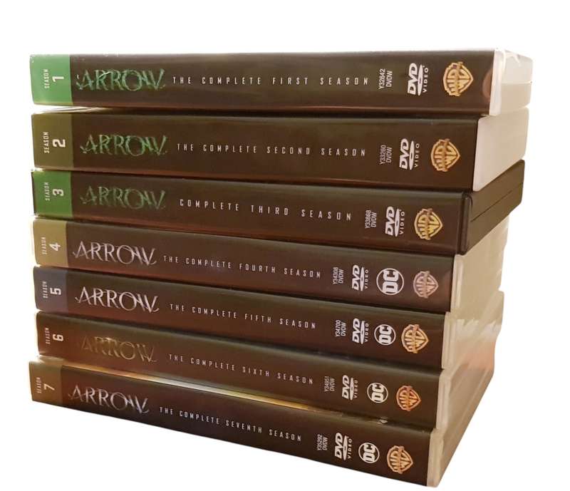 Arrow Complete Series 17 DVD Box Set  DC Superhero Action  All Episodes  Region 2