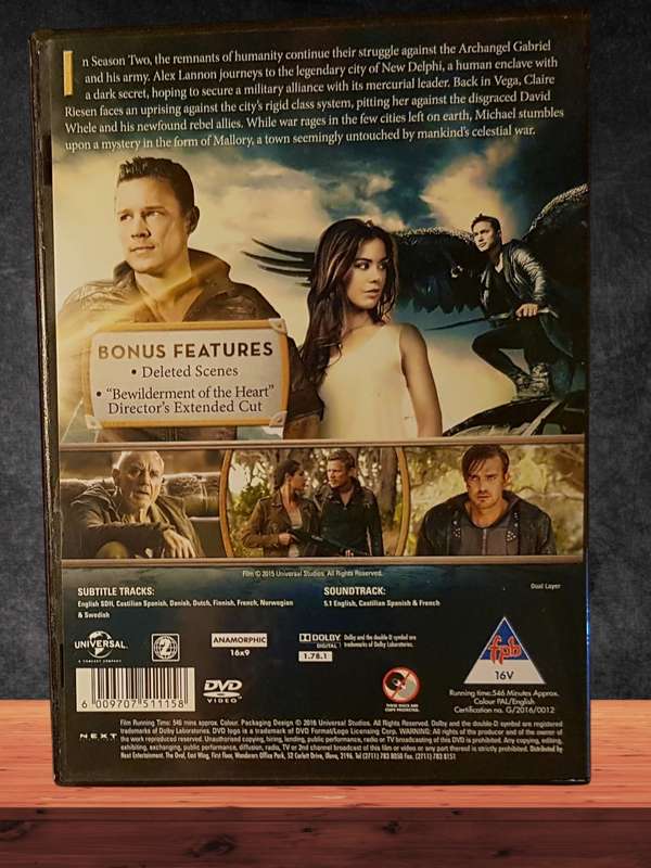 Dominion  Complete Series 1 & 2 (DVD Box Set, Region 2)  Very Good Condition | Fantasy TV Series