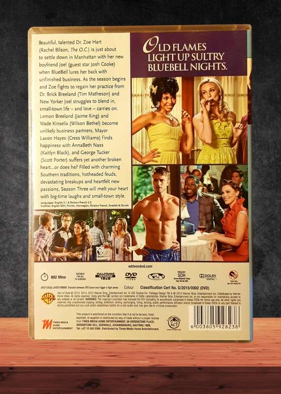 Hart of Dixie DVD Complete Series 1 to 4