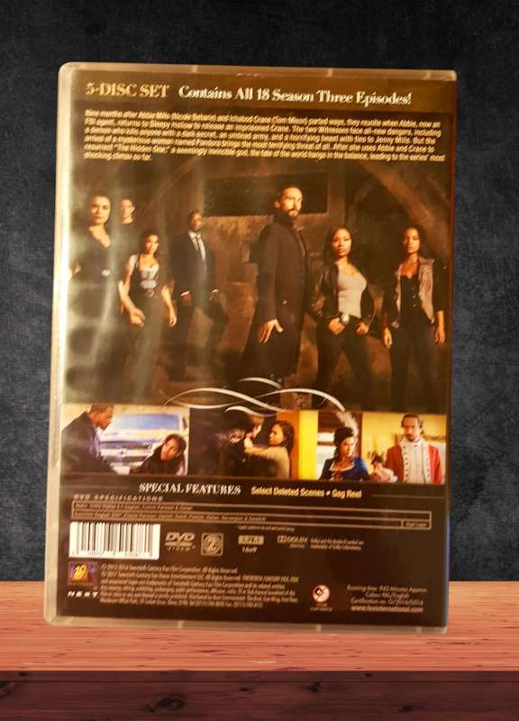 Sleepy Hollow Complete Seasons 1  4 4 x DVD Box Sets Full Series Region 2 Very Good Condition