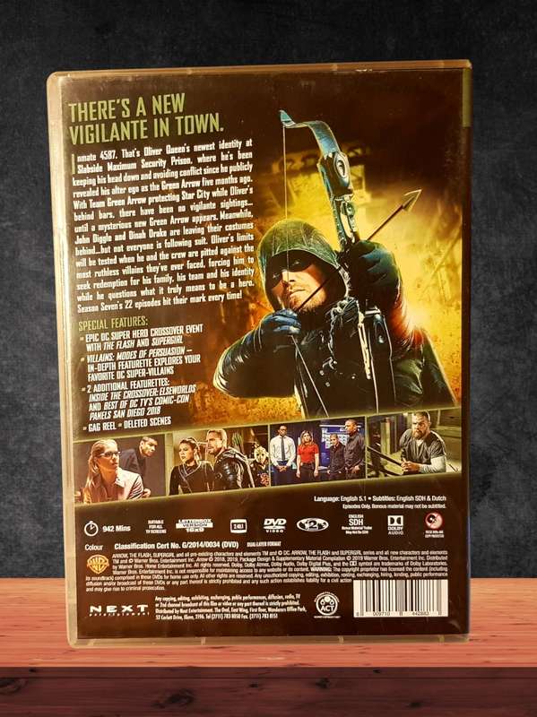 Arrow Complete Series 17 DVD Box Set  DC Superhero Action  All Episodes  Region 2
