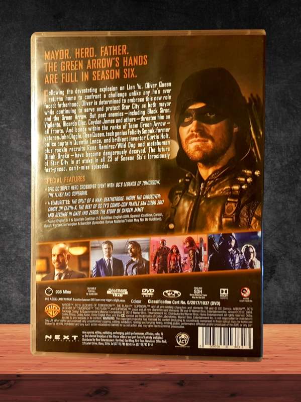 Arrow Complete Series 17 DVD Box Set  DC Superhero Action  All Episodes  Region 2