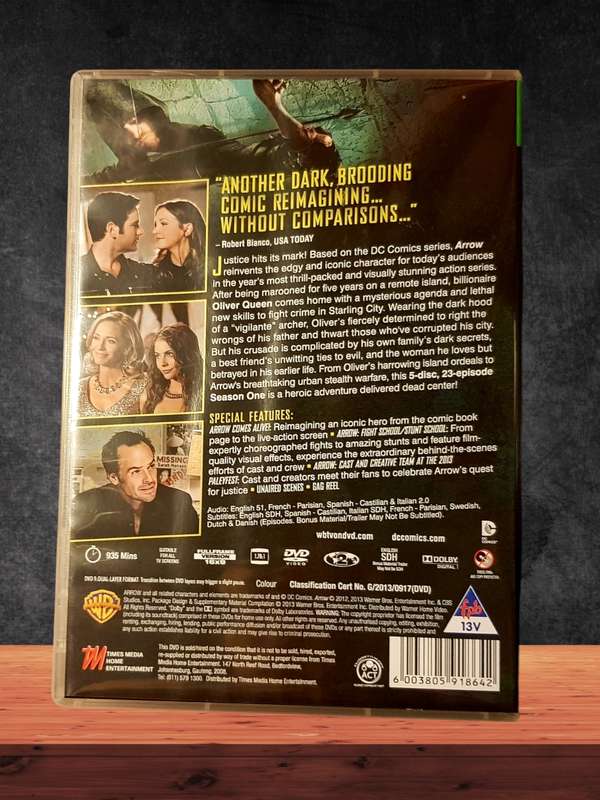 Arrow Complete Series 17 DVD Box Set  DC Superhero Action  All Episodes  Region 2