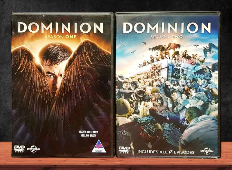 Dominion  Complete Series 1 & 2 (DVD Box Set, Region 2)  Very Good Condition | Fantasy TV Series