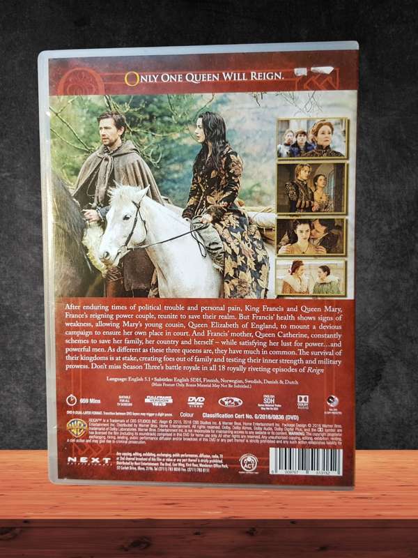 DVD Reign Season 1 to 3