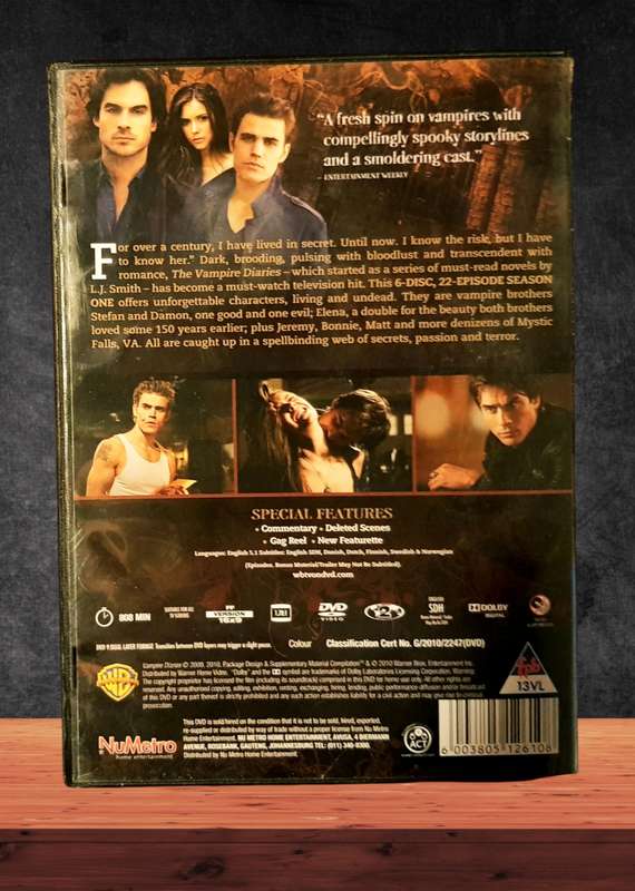 DVD Box Set The Vampire Diaries Season 1