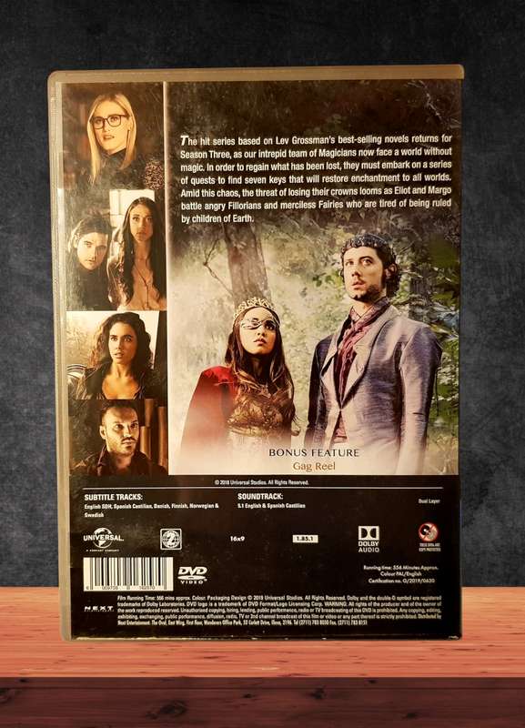 The Magicians: Season 3 DVD Box Set Region 2 Very Good Condition Fantasy Drama Series