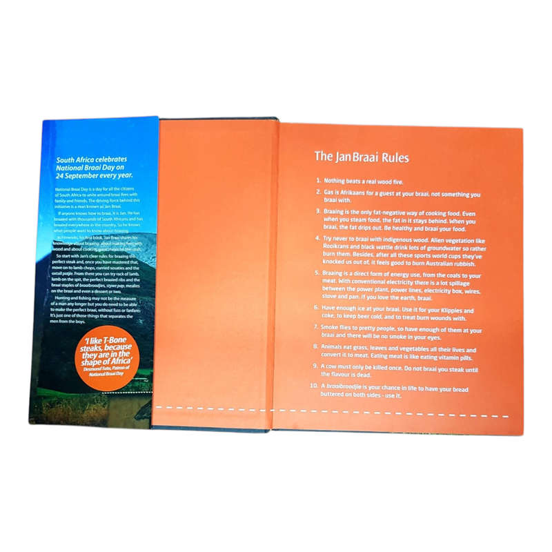 Hardcover Book Fireworks by Jan Braai