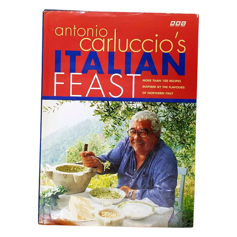 Hardcover Book Antonio Carluccio's Italian Feast