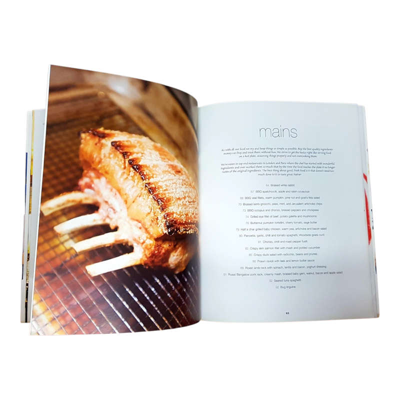 Softcover Cookbook Gusto Noosa 2 Signed by Nathan Hall