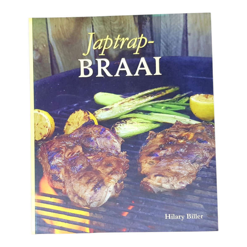 Japtrap Braai  Sagteband Kookboek deur Hilary Biller  Preloved in Goeie Toestand