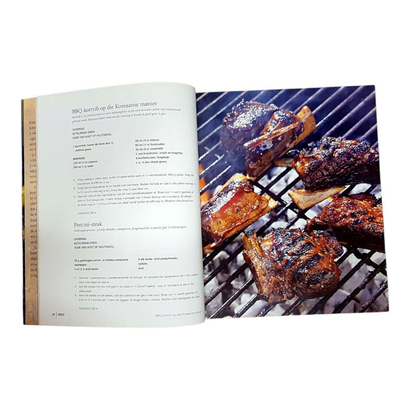 Japtrap Braai  Sagteband Kookboek deur Hilary Biller  Preloved in Goeie Toestand