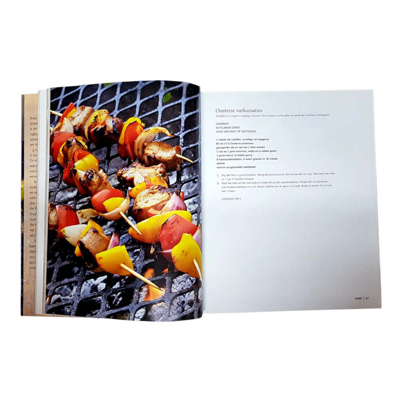 Japtrap Braai  Sagteband Kookboek deur Hilary Biller  Preloved in Goeie Toestand