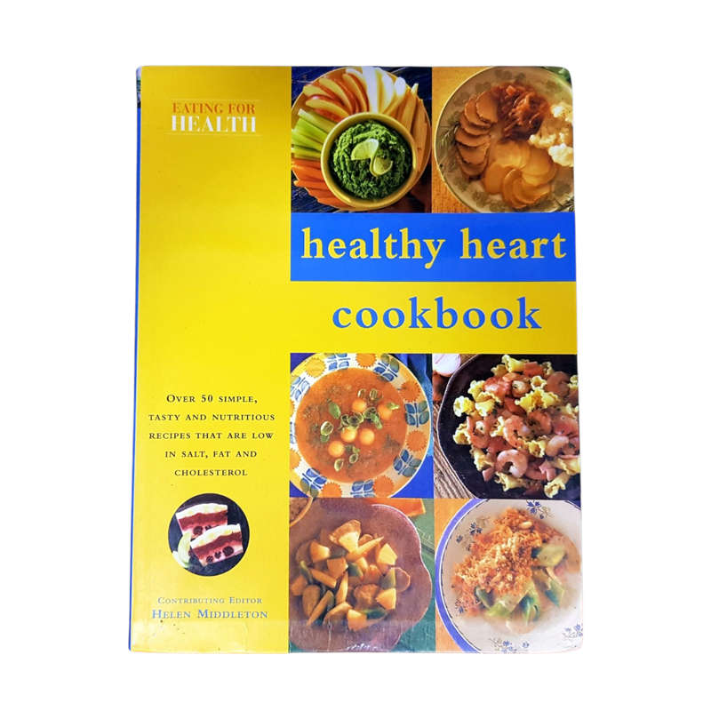 Healthy Heart Cookbook by Helen Middleton  Softcover  Very Good Condition
