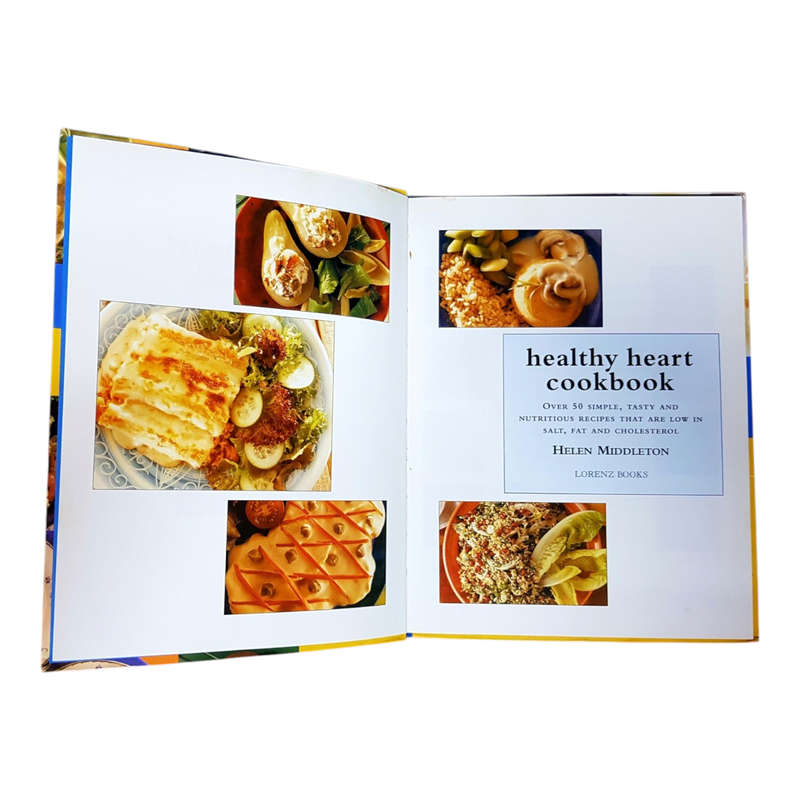Healthy Heart Cookbook by Helen Middleton  Softcover  Very Good Condition