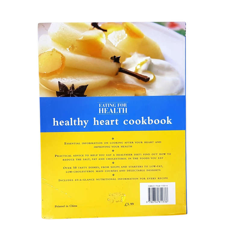 Healthy Heart Cookbook by Helen Middleton  Softcover  Very Good Condition