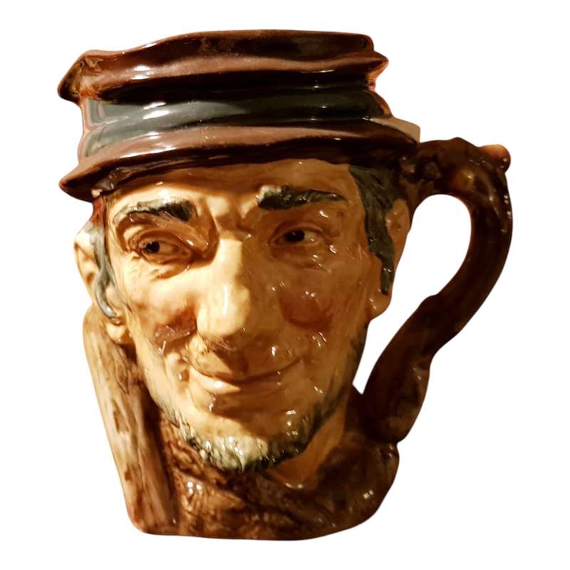 Royal Doulton Large Character Jug Johnny Appleseed D6372  Vintage American Folk Hero Jug