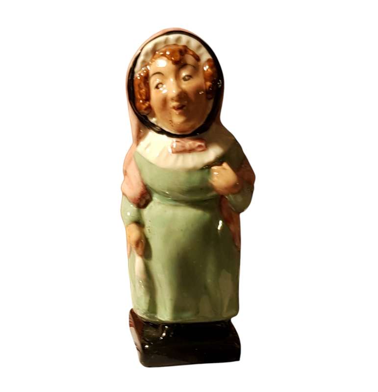 Royal Doulton Mrs Bardell Figurine  Charles Dickens Series  Vintage HN2149 Character Figure