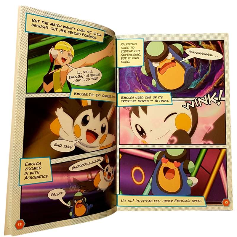 Softcover Book Pokémon Comic Reader #1: Battle for the Bolt Badge