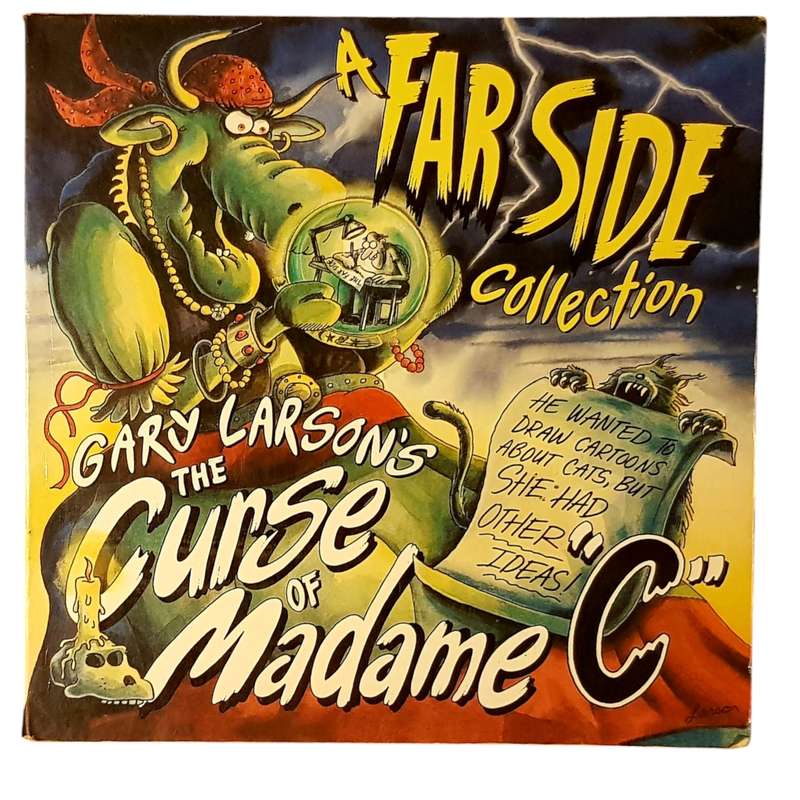 The Far Side Collection The Curse of Madame C by Gary Larson Softcover Book Classic Cartoon Humour