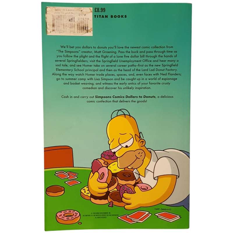 The Simpsons Comics - Dollars to Donuts