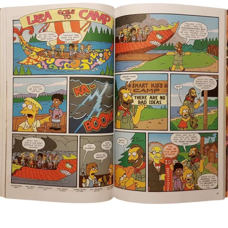 The Simpsons Comics - Dollars to Donuts