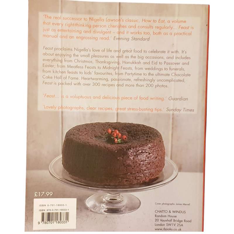 Softcover Book Feast Food That Celebrates Life A Cookbook by Nigella Lawson