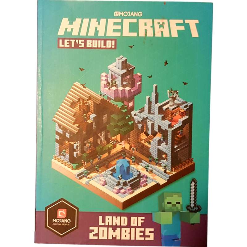 Minecraft: Let's Build! Land of Zombies by Mojang AB, The Official Minecraft Team
