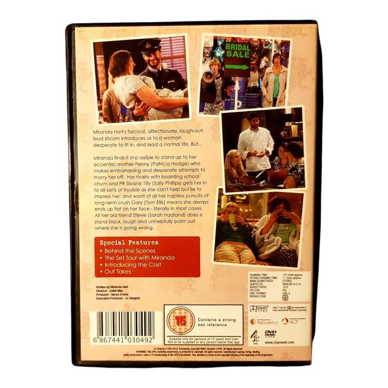 Miranda - Series 1 (DVD, Region 2) - Hilarious BBC Comedy - Very Good Condition