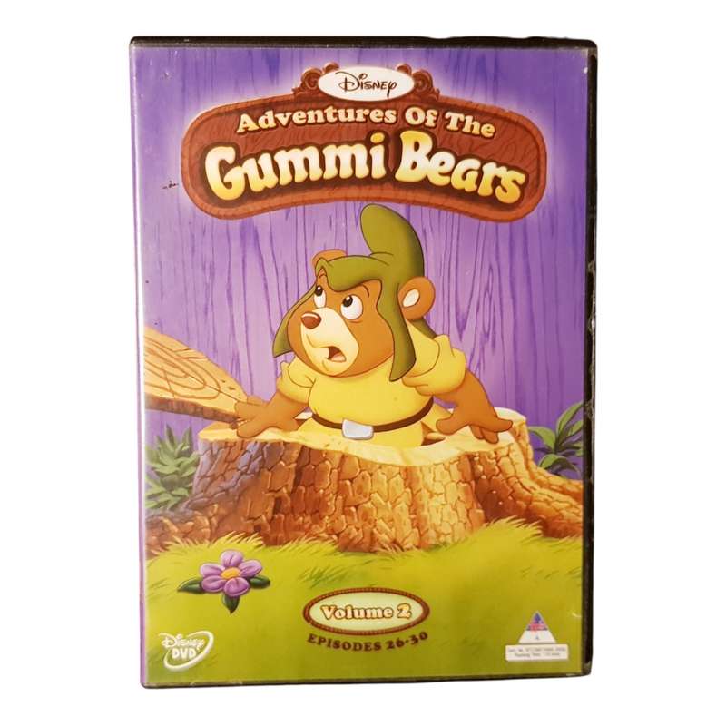 The Adventures of the Gummi Bears Volume 2 DVD Region 2 Classic Animated Series