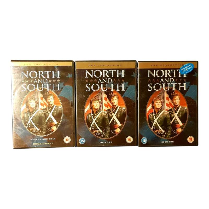 DVD North & South: The Complete Collection Books One, Two & Three 3 x Box Sets
