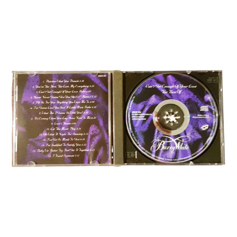 Barry White Can't Get Enough of Your Love: The Best of Barry White CD Very Good Condition