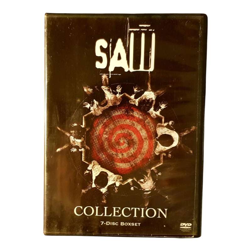 DVD  SAW: The Complete 7-Disc Collection  Horror Franchise Box Set  Good Condition