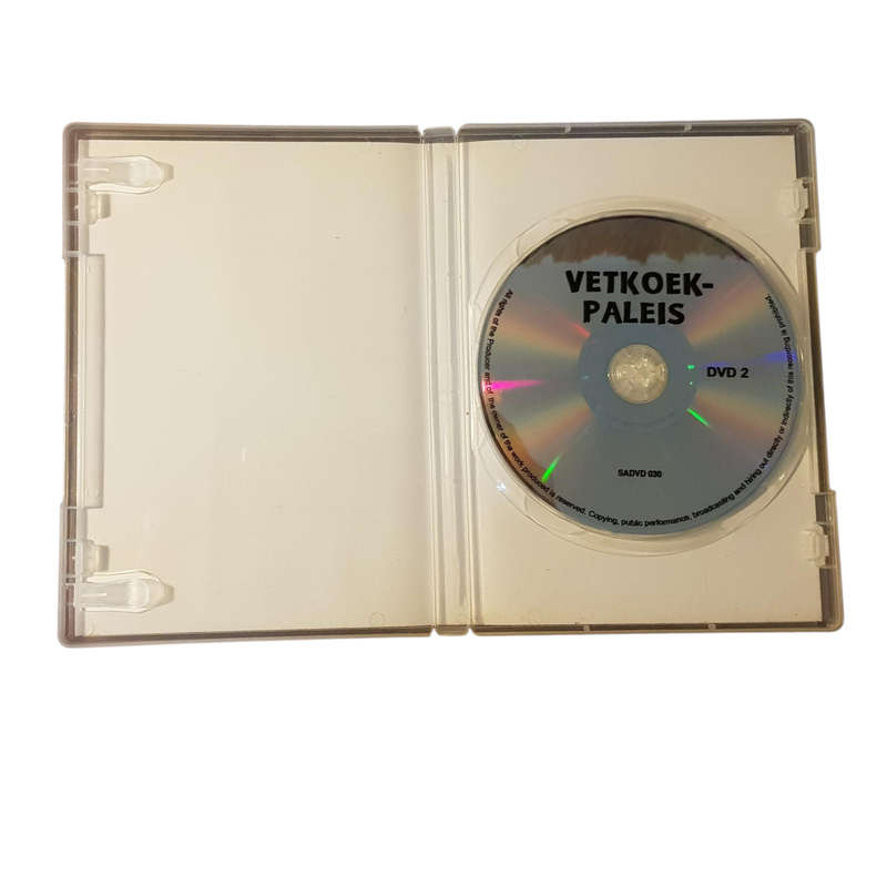 DVD - Vetkoek Paleis - Deel 2  Preloved in Baie Goeie Toestand