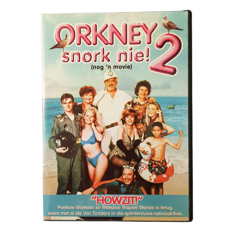 DVD Orkney Snork Nie 2 (Nog 'n Movie)  Preloved in Very Good Condition  Afrikaans Komedie