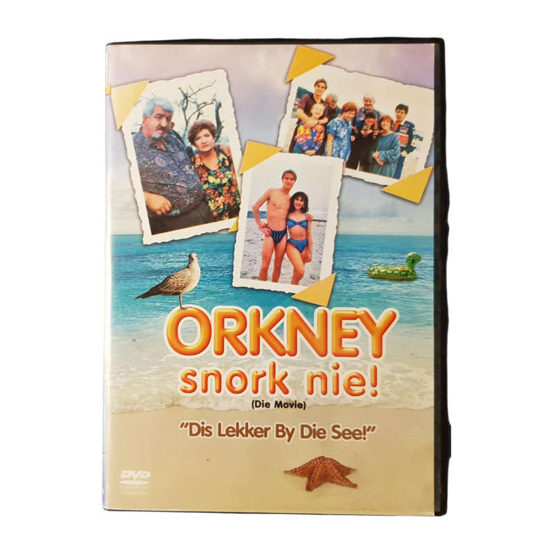 DVD  Orkney Snork Nie (Die Movie)  Preloved in Very Good Condition  Afrikaans Kultuskomedie