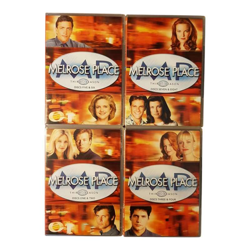 Melrose Place The Complete Third Season Region 1 8-Disc DVD Box Set in Very Good Condition