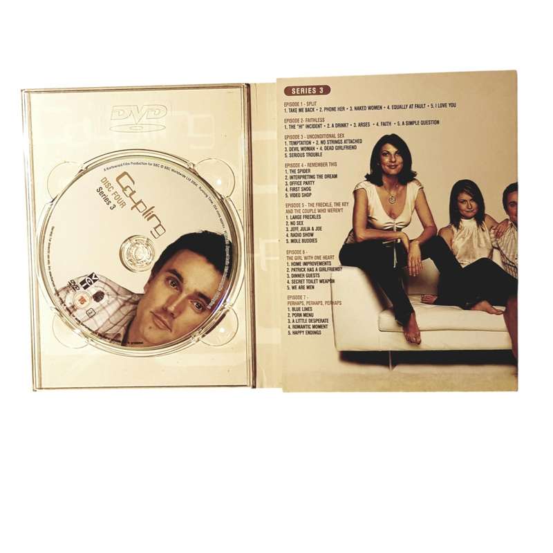 Coupling The Complete Series Region 2 DVD Preloved in Very Good Condition