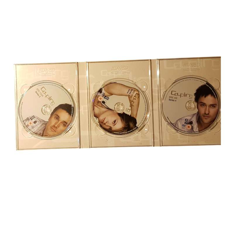 Coupling The Complete Series Region 2 DVD Preloved in Very Good Condition